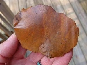Fine Candy PALEO TURTLEBACK SCRAPER Florida Georgia Arrowhead ~83~ - Picture 1 of 4