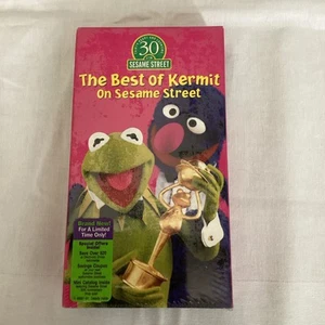 Best of Kermit on Sesame Street (VHS, 1998) BRANDNEU VERSIEGELT **SEHR SELTEN** - Bild 1 von 3