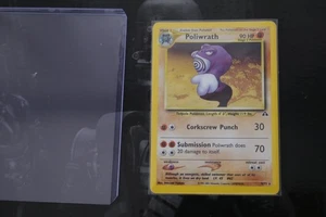 2001 Pokemon Neo Discovery Poliwrath Holo #9/75 - Picture 1 of 8