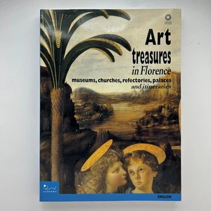 Art Treasures in Florence Guidebook Ilaria Taddei Sillabe Italy Travel VG - Imagen 1 de 4