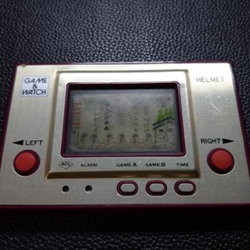 Nintendo Game & Watch Helmet CN-07 Japanese Retro Handheld System Console 1981