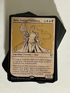 Bane, Lord Of Darkness EDH Commander Deck Custom MTG DnD Black White Blue - Picture 1 of 1