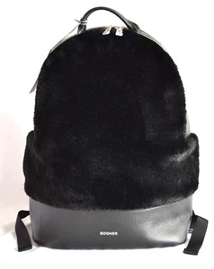 BOGNER MOGNO NEVE KALEA DAMEN HERREN RUCKSACK SCHWARZ LEDER FELL BAG  495 € NEU - Bild 1 von 33