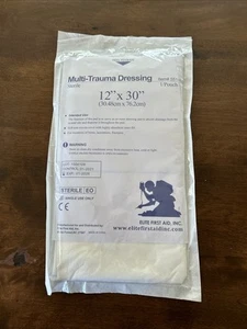 BRAND NEW STERILE MULTI TRAUMA DRESSING 12" X 30" 3532 - Picture 1 of 2