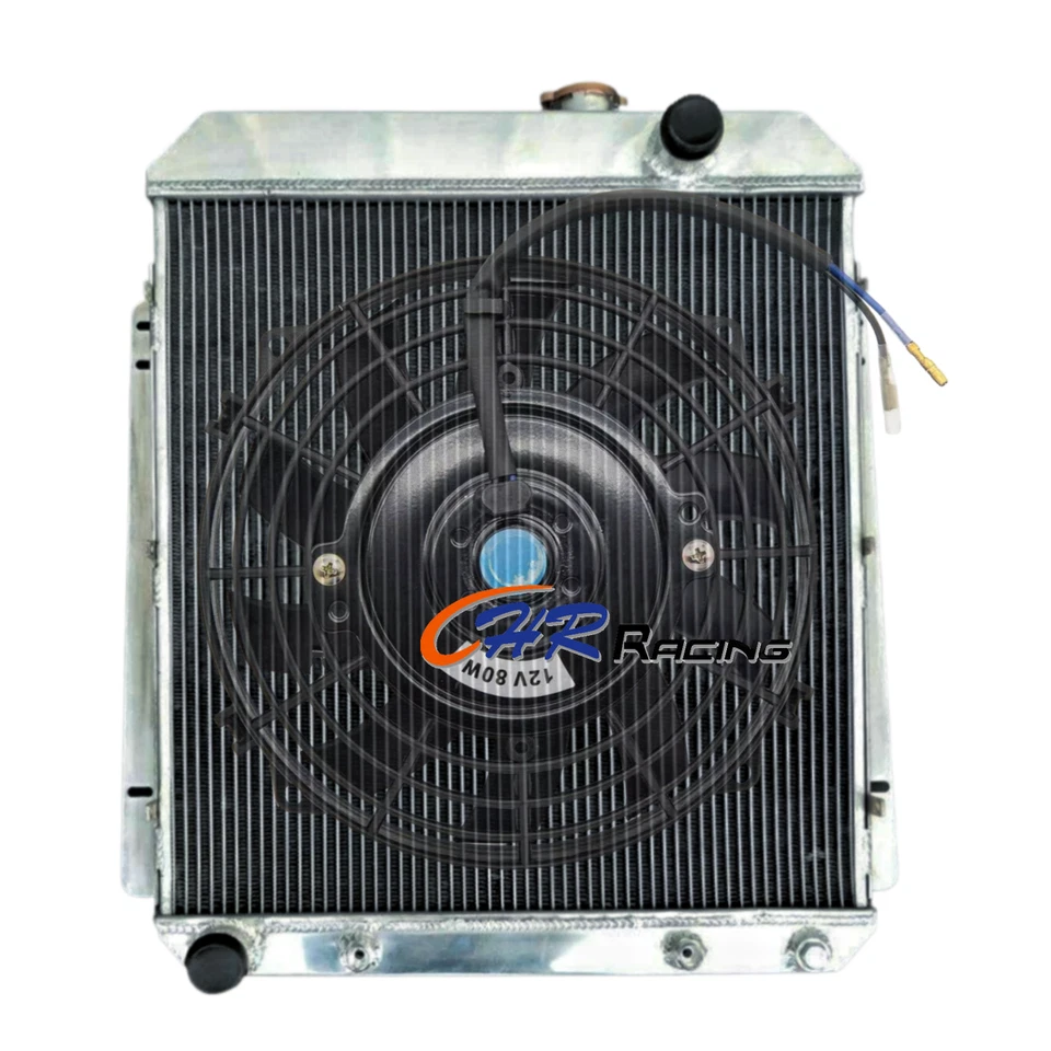 Radiator+Fan for 1954-1956 Buick Roadmaster/Century 322 Nailhead Engine V8 5.3L - Image 1 of 4