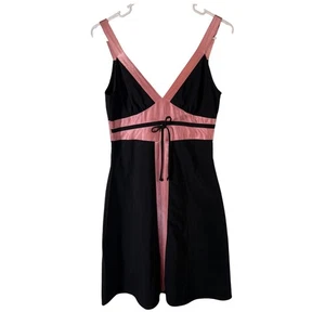Y2K Ruby Rox Pink & Black Formal Dress Size 7 - Picture 1 of 4