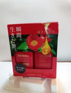 TSUBAKI Premium Moist Repair Shampoo ＆ Conditioner 450+490 ml Set of 2 JAPAN - Picture 1 of 8