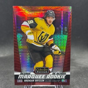 Brendan Brisson 2024-25 O-Pee-Chee Platinum Marquee Rookie Red Prism /199 #262 - Picture 1 of 3