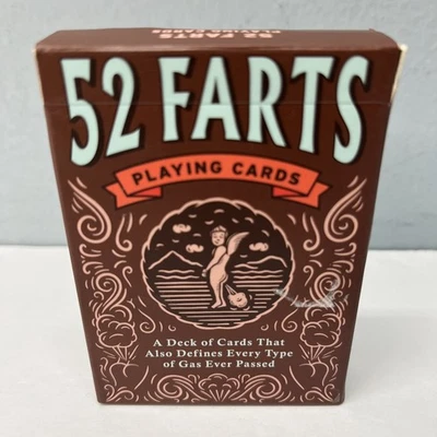 52 Farts Gross Out Playing Cards Defines Every Type Of Gas Ever Passed Gag Gift - Image 1 of 4