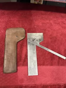 EP Johnson Rule Mfg Co Vernier Protractor Case No 60 Combination Machinist Tool - Picture 1 of 9
