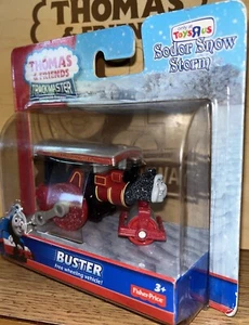 SNOWY BUSTER ! STEAMROLLER ! THOMAS Friends Train HIT TOY CO TRACKMASTER PUSH - Picture 1 of 7
