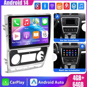 Android14 Autoradio Navi für Skoda Octavia II 2008-2013 10"Carplay Android Auto - Bild 1 von 13