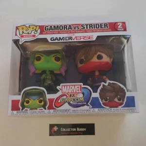 Funko Pop! Games Marvel Vs Capcom Gamora Vs Strider 2 Pack Pop Vinyl Figure - Bild 1 von 1