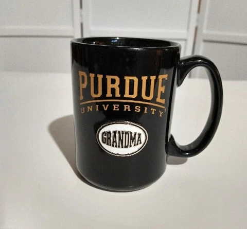 Pre Owned Purdue University Grandma Coffee Mug Excellent Condition Hard To Find Cover