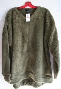 Derek Heart Plus Pullover Fleece Top Size 3X NWT - Picture 1 of 5