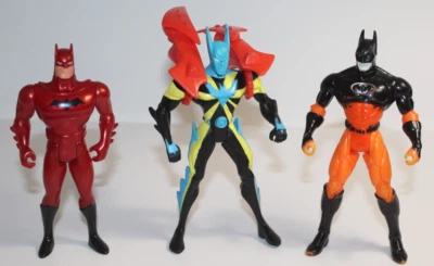 Lote De 3 Figuras De Acción De Batman De Colección Infrarrojo/Huelga Sonar/Escaneo Térmico Foto 1 de 4