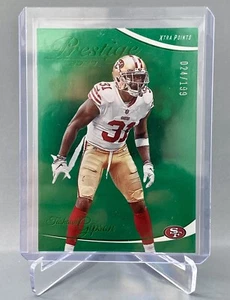 Tashaun Gipson 2023 Panini Prestige Green Xtra Points /199 San Francisco 49ers - Picture 1 of 2