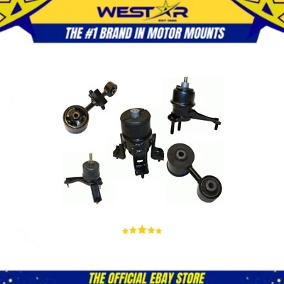 Juego de 5 piezas de montaje de motor y transmisión para Toyota Solara 2002-2003 2,4 L Foto 1 de 4