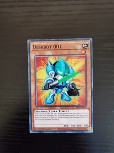 Deskbot 001 - Mazo de estructura Yugioh locura mecanizada 1a edición - SR10-EN021 - Imagen 1 de 2
