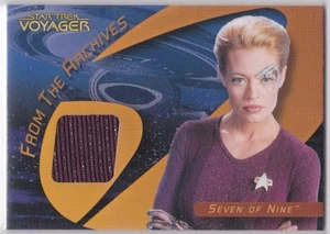 STAR TREK 40TH ANNIVERSARY C25A JERI RYAN AS SEVEN OF NINE REWARDS EXCL COSTUME - Picture 1 of 2