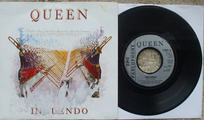 Queen - Innuendo / Bijou - Silver Injection Jukebox labels EX- 45 Queen 16 - Image 1 of 2