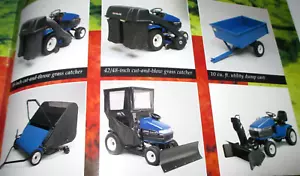 *New Holland LS25 LS35 LS45 LS55 Yard Lawn Garden Tractor Sales Brochure NH 1996 - Picture 1 of 3