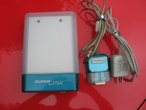 Imation SuperDisk USB Drive for Macintosh SCSI to USB Adapter/PSU **Works** - Afbeelding 1 van 6