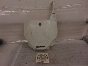 HONDA CR80 OEM FRONT NUMBER PLATE - Picture 1 of 3