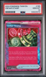 PSA 10 UNFAIR STAMP 165 Twilight Masquerade Ace Spec RL - Picture 1 of 2