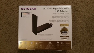 Netgear ac12000 high gain wifi usb adapter - Image 1 of 2