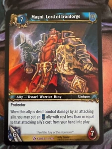 World of Warcraft TCG Class 1/234 Magni, Lord of Ironforge - Bild 1 von 2
