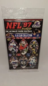 Neu versiegelt NFL '97 Flick Ball Ultimate Paper Football QB. Club Sammlung 1 von 2 - Bild 1 von 9