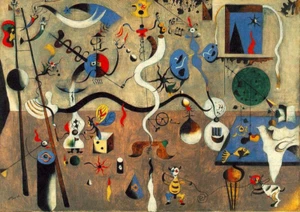 JOAN MIRO - REFRIGERATOR PHOTO MAGNET - Picture 1 of 3