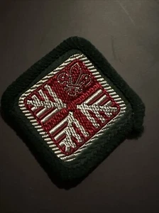 British Scout Proficiency Badge Advanced Scout Standard Open Scout Badge Vintage - Picture 1 of 3
