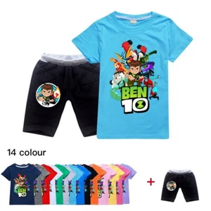 ben 10 game Kids girls Tracksuits Summer Tshirt+Short Pants Suit Sport Pajamas - Picture 1 of 38
