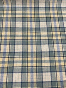 chess fabric Wool Lewis Sea grass 3.5mtrs - Picture 1 of 5