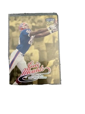 1999 Ultra Gold Medallion Buffalo Bills Football Card #122 Eric Moulds - Image 1 of 3