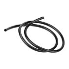 Motorcycle Universal Non Braided Rubber Fuel Line Hose Petrol Oil Pipe 1m Long