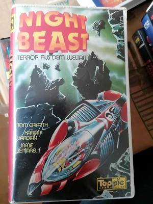 VHS RARITÄT: NIGHTBEAST - TERROR AUS DEM WELTALL (1982) NUR AUF VHS & DVD!!! - Bild 1 von 2