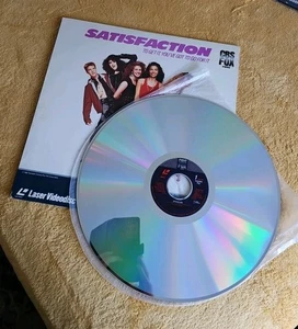 SATISFACTION 1988 Laserdisc LD Rare JUSTINE BATEMAN JULIA ROBERTS - Picture 1 of 6