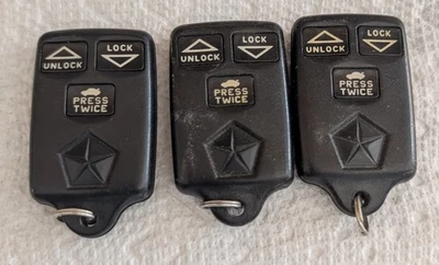 OEM Mopar Chrysler LHS New Yorker 1996 llavero puerta remota 04759136AB GQ43VT7T Foto 1 de 2