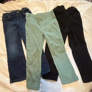 Girls' Multicolor Pants Bundle Size 4T Casual Everyday Wear - Picture 1 of 4