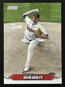 Stadium Club #66 Shane Bieber Cleveland Guardians 2024 - Imagen 1 de 2