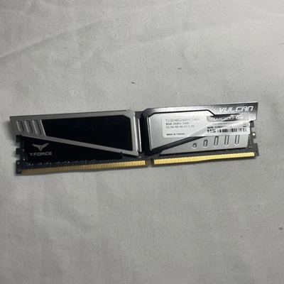 Team T-Force Vulcan 8GB DDR4 RAM 2400MHz (TLGD48G2400HC14BK) - Image 1 of 3