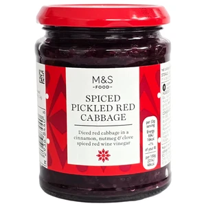 M&S Spiced Pickled Red Cabbage 280g, Cabbage Pickle In Vinegar and Spices - Picture 1 of 5