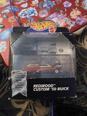 Buick Hot Wheels Collectibles Redwood Custom '50 Edición Limitada en Caja Negra Foto 1 de 4