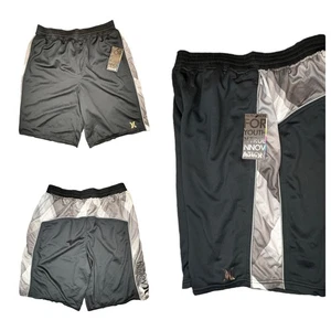 Hurley Nike Dri Fit Herren M Medium Basketball Sport Shorts Multiply schwarz grau - Bild 1 von 7