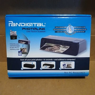 Pandigital Photolink Model #PANSCN02 One Touch Print Scanner No PC Required - Image 1 of 4