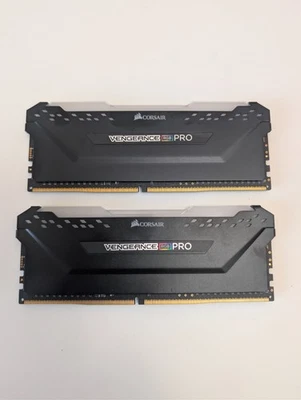 CORSAIR VENGEANCE RGB PRO 16GB (2x8GB) DDR4 3200MHz CMW16GX4M2C3200C16 Memory - Image 1 of 2