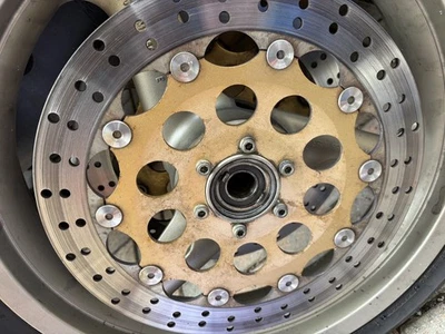 DUCATI 916 Goldline BREMBO OEM FRONT BRAKE DISCS 916 748 996 998 - Image 1 of 4